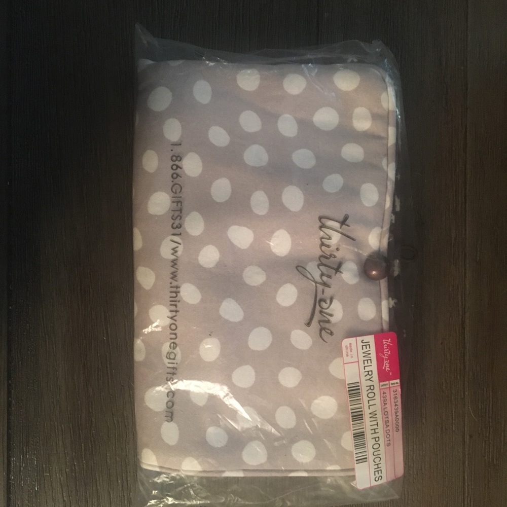 Jewelry Roll with pouches